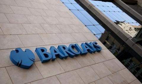 A Barclays logo is pictured outside the Barclays towers in Johannesburg, South Africa, December 16, 2015. PHOTO BY REUTERS/Siphiwe Sibeko
