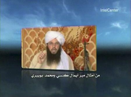 American al Qaeda member Adam Gadahn is shown in this image captured from an undated video courtesy of Intelcenter. PHOTO BY REUTERS/INTELCENTER