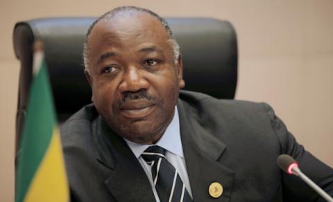 Gabon's President Ali Bongo Ondimba addresses a meeting on climate change at the 30th Ordinary Session of the Assembly of the Heads of State and the Government of the African Union in Addis Ababa, Ethiopia, January 29, 2018. PHOTO BY REUTERS/Tiksa Negeri