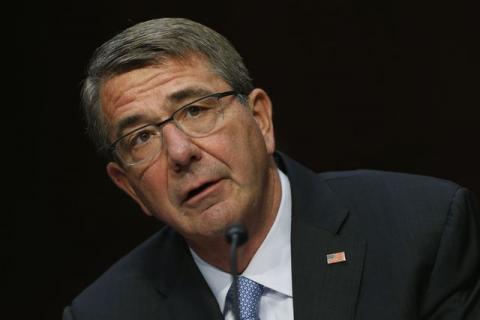 U.S. Secretary of Defense Ash Carter testifies on Capitol Hill in Washington, U.S., April 28, 2016. PHOTO BY REUTERS/Jonathan Ernst