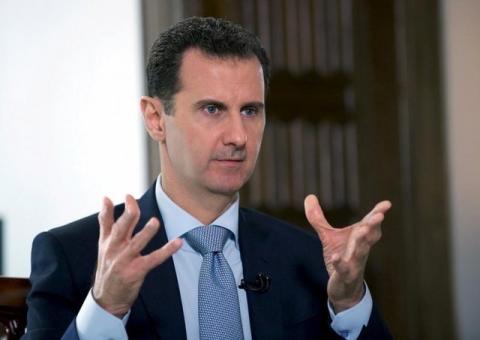 Syria's President Bashar al-Assad speaks during an interview with Russia's RIA new agency, in Damascus, Syria in this handout file picture provided by SANA, March 30, 2016. PHOTO BY REUTERS/SANA