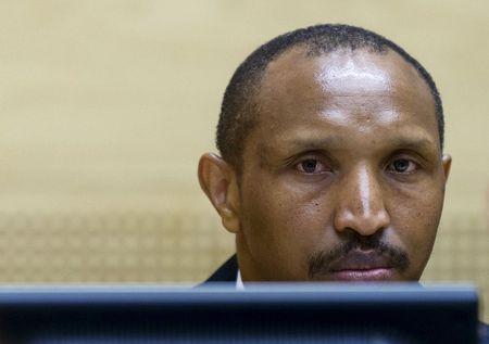 Congolese militia leader Bosco Ntaganda sits in the courtroom of the ICC (International Criminal Court) during the first day of his trial at the Hague in the Netherlands, September 2, 2015. PHOTO BY REUTERS/Michael Kooren