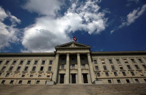 The Federal Supreme Court of Switzerland is pictured in Lausanne, May 15, 2012. PHOTO BY REUTERS/Denis Balibouse