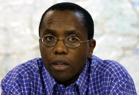 Ignace Murwanashyaka, speaks to journalists in Bukavu, eastern Democratic of Congo, in a file photo May 11, 2005. PHOTO BY REUTERS