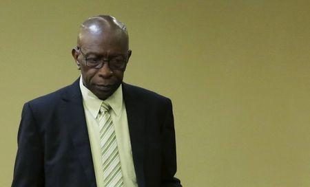 Former FIFA vice-president Jack Warner, who is a parliamentary representative for Chaguanas West, is seen inside parliament in Port-of-Spain, June 5, 2015. PHOTO BY REUTERS/Andrea de Silva