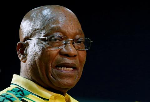 President of South Africa Jacob Zuma attends the 54th National Conference of the ruling African National Congress (ANC) at the Nasrec Expo Centre in Johannesburg, South Africa, December 16, 2017. PHOTO BY REUTERS/Siphiwe Sibeko
