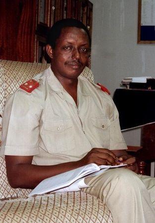 Burundi's army chief Colonel Jean Bikomagu seen March 18, 1994. PHOTO BY REUTERS