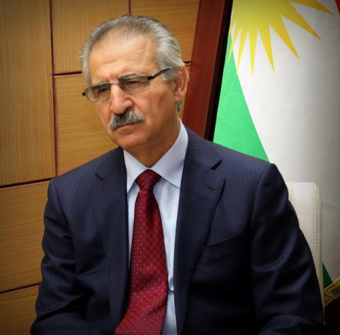 Mala Bakhtiar, the Patriotic Union of Kurdistan (PUK's) Politburo Executive Secretary speaks during an interview with Reuters in Sulaymaniyah, Iraq, August 19, 2017. PHOTO BY REUTERS/Stringer