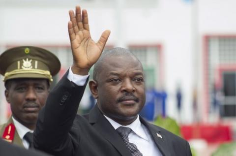 Burundi's President Pierre Nkurunziza. PHOTO BY REUTERS/Evrard Ngendakumana