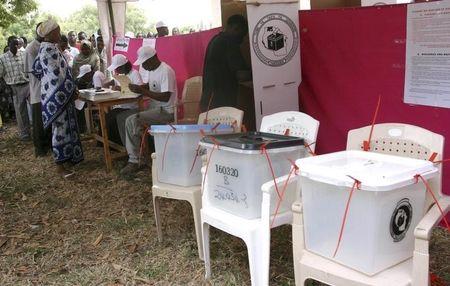 Residents register to vote in Tanzania's presidential elections in Dar es Salaam, in a file photo. PHOTO BY REUTERS/Emmanuel Kwitema
