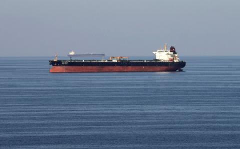  Oil tankers pass through the Strait of Hormuz, December 21, 2018. PHOTO BY REUTERS/Hamad I Mohammed