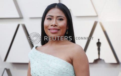 Best Actress nominee Yalitza Aparicio of Mexico arrives at the 91st Academy Awards of Oscars Arrivals, Hollywood, Los Angeles, California, U.S., February 24, 2019. PHOTO BY REUTERS/Mario Anzuoni