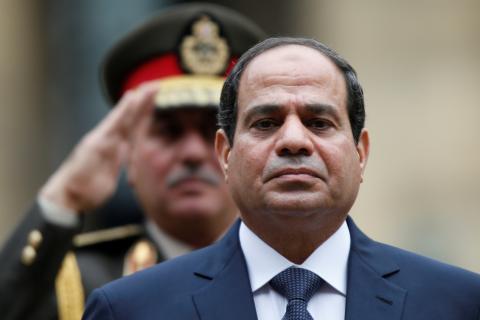 Egyptian President Abdel Fattah al-Sisi. REUTERS/Charles Platiau/File Photo