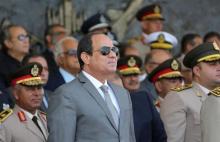 Egyptian President Abdel Fattah al-Sisi attends the graduation of 83 aviation and military science at the Air Force Academy in Cairo, Egypt July 20, 2016 in this handout picture courtesy of the Egyptian Presidency. PHOTO BY REUTERS
