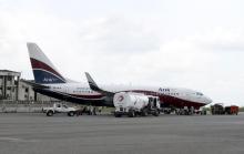 A Boeing 737-7BD Arik Air aeroplane is seen parked on the tarmac at the local airport in Lagos, file. PHOTO BY REUTERS/Akintunde Akinleye