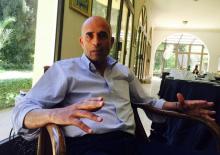 Hany Talaat Mostafa, Chief Executive Officer (CEO) of Lamar company, speaks during an interview with Reuters in the outskirts of Cairo, Egypt, May 29, 2016. PHOTO BY REUTERS/Ehab Farouk
