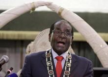 Zimbabwe's President Robert Mugabe delivers his state of the nation address to the country's parliament in Harare, August 25, 2015. PHOTO BY REUTERS/Philimon Bulawayo