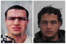 Anis Amri in a combination image released by German police. PHOTO BY REUTERS/BKA