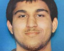Arcan Cetin, 20, of Oak Harbor is seen in a Washington State Department of Licensing photo released by the Washington State Patrol after they announced his capture in relation to a mass shooting in Burlington, Washington, U.S. September 24, 2016. PHOTO BY REUTERS/Washington State Patrol