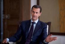 Syria's President Bashar al-Assad speaks during an interview with Australia's SBS News channel in this handout picture provided by SANA on July 1, 2016. PHOTO BY REUTERS/SANA