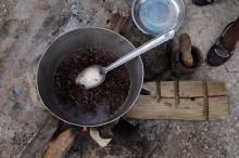 The process of cooking beans previously required a lot of firewood which casues deforestation in African countries such as Uanda and Kenya. PHOTO BY REUTERS/Andres Martinez Casares