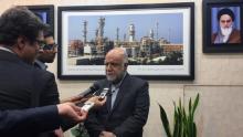 Iranian Oil Minister Bijan Zanganeh speaks to reporters at the Islamic Republic’s petroleum ministry in Tehran, Iran, April 29, 2017. PHOTO BY REUTERS/Alissa De Carbonnel