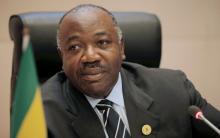 Gabon's President Ali Bongo Ondimba addresses a meeting on climate change at the 30th Ordinary Session of the Assembly of the Heads of State and the Government of the African Union in Addis Ababa, Ethiopia, January 29, 2018. PHOTO BY REUTERS/Tiksa Negeri