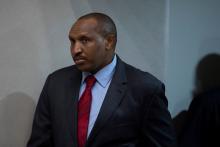 Congolese militia commander Bosco Ntaganda enters the courtroom of the International Criminal Court (ICC) in The Hague, Netherlands, November 7, 2019. PHOTO BY REUTERS/Peter Dejong/Pool
