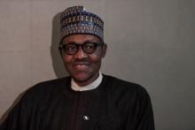 Nigerian President Muhammadu Buhari. PHOTO BY REUTERS/Darren Ornitz