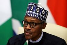 Nigeria's President Muhammadu Buhari. PHOTO BY REUTERS/Siphiwe Sibeko