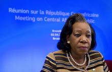 Central African Republic President Catherine Samba-Panza attends an European Union-Africa summit in Brussels