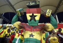 A Ghana fan poses before their semi-final soccer match of the 2015 African Cup of Nations against Equatorial Guinea in Malabo, February 5, 2015. PHOTO BY REUTERS/Amr Abdallah Dalsh