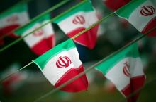 Iran's national flags are seen on a square in Tehran February 10, 2012, a day before the anniversary of the Islamic Revolution. PHOT BY REUTERS/Morteza Nikoubazl