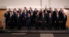 NATO Foreign Ministers take part in a meeting at the Alliance's headquarters in Brussels, Belgium, March 31, 2017. PHOTO BY REUTERS/Yves Herman