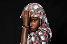 Chadian refugee Fatime Hassan, 7, poses for a picture in Darnaim refugee camp, Lake Chad region, Chad, August 4, 2016. PHOTO BY REUTERS/UNICEF