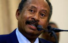 Sudan's new Prime Minister in the transitional government Abdalla Hamdok, addresses a news conference in Khartoum, Sudan, August 21, 2019. PHOTO BY REUTERS/Mohamed Nureldin Abdallah