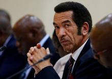 Botswana President Ian Khama looks on during the Botswana-South Africa Bi-National Commission (BNC) in Pretoria, South Africa, November 11, 2016. PHOTO BY REUTERS/Siphiwe Sibeko