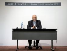 Iranian Foreign Minister Mohammad Javad Zarif speaks to the media about the deal that has been reached between six world powers and Iran