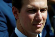 Senior advisor Jared Kushner waits for a joint news conference by U.S. President Donald Trump and Lebanese Prime Minister Saad Hariri at the White House in Washington, U.S., July 25, 2017. PHOTO BY REUTERS/Yuri Gripas