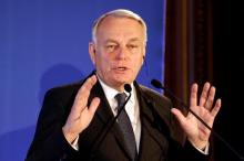 France's Foreign Minister Jean-Marc Ayrault speaks during a news conference at the Quai d'Orsay in Paris, France, December 20, 2016. PHOTO BY REUTERS/Charles Platiau