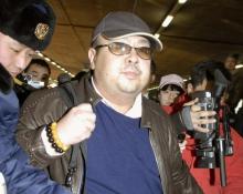 Kim Jong Nam arrives at Beijing airport in Beijing, China, in this photo taken by Kyodo, February 11, 2007. PHOTO BY REUTERS/Kyodo