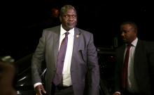 South Sudan rebel leader Riek Machar arrives at the national palace to negotiate with South Sudan President Salva Kiir in Addis Ababa, Ethiopia, June 20, 2018. PHOTO BY REUTERS/Tiksa Negeri