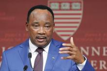 Mahamadou Issoufou, President of Niger. PHOTO BY REUTERS/Brian Snyder