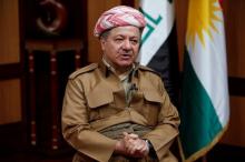 Iraq's Kurdistan region's President Massoud Barzani speaks during an interview with Reuters in Erbil, Iraq, July 6, 2017. PHOTO BY REUTERS/Azad Lashkari