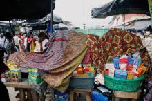 A street vendor sells illegal and false drugs in a street of Adjame in Abidjan, Ivory Coast, October 13, 2018. PHOTO BY REUTERS/Luc Gnago