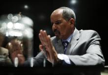 Western Sahara's Polisario Front President Mohamed Abdelaziz answers a question during an interview in Madrid, November 14, 2014. PHOTO BY REUTERS/Andrea Comas
