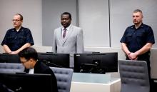 Central African Republic's soccer executive and alleged militia leader, Patrice-Edouard Ngaissona appears before the International Criminal Court (ICC) in The Hague, Netherlands, January 25, 2019. PHOTO BY REUTERS/Koen Van Weel
