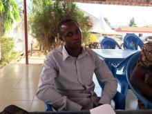 Okoli Ikedi, state coordinator in Enugu for Indigenous People of Biafra (IPOB), is seen during an exclusive interview with Reuters in Enugu State, Nigeria, November 25, 2015. PHOTO BY REUTERS/Alexis Akwagyiram