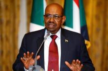 Sudan’s President Omar Al Bashir addresses a news conference at the national palace during his official visit to Ethiopia's capital Addis Ababa, April 4, 2017. PHOTO BY REUTERS/Tiksa Negeri