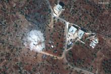 The residence of Islamic State leader Abu Bakr al-Baghdadi is seen after a U.S. military raid, in this handout satellite image taken on November 12, 2019, and released on December 24, 2019 by Maxar Technologies. PHOTO BY REUTERS/Maxar Technologies/Handout